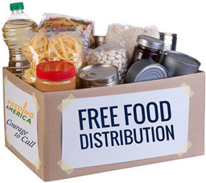 Courage to Call Food Distributions